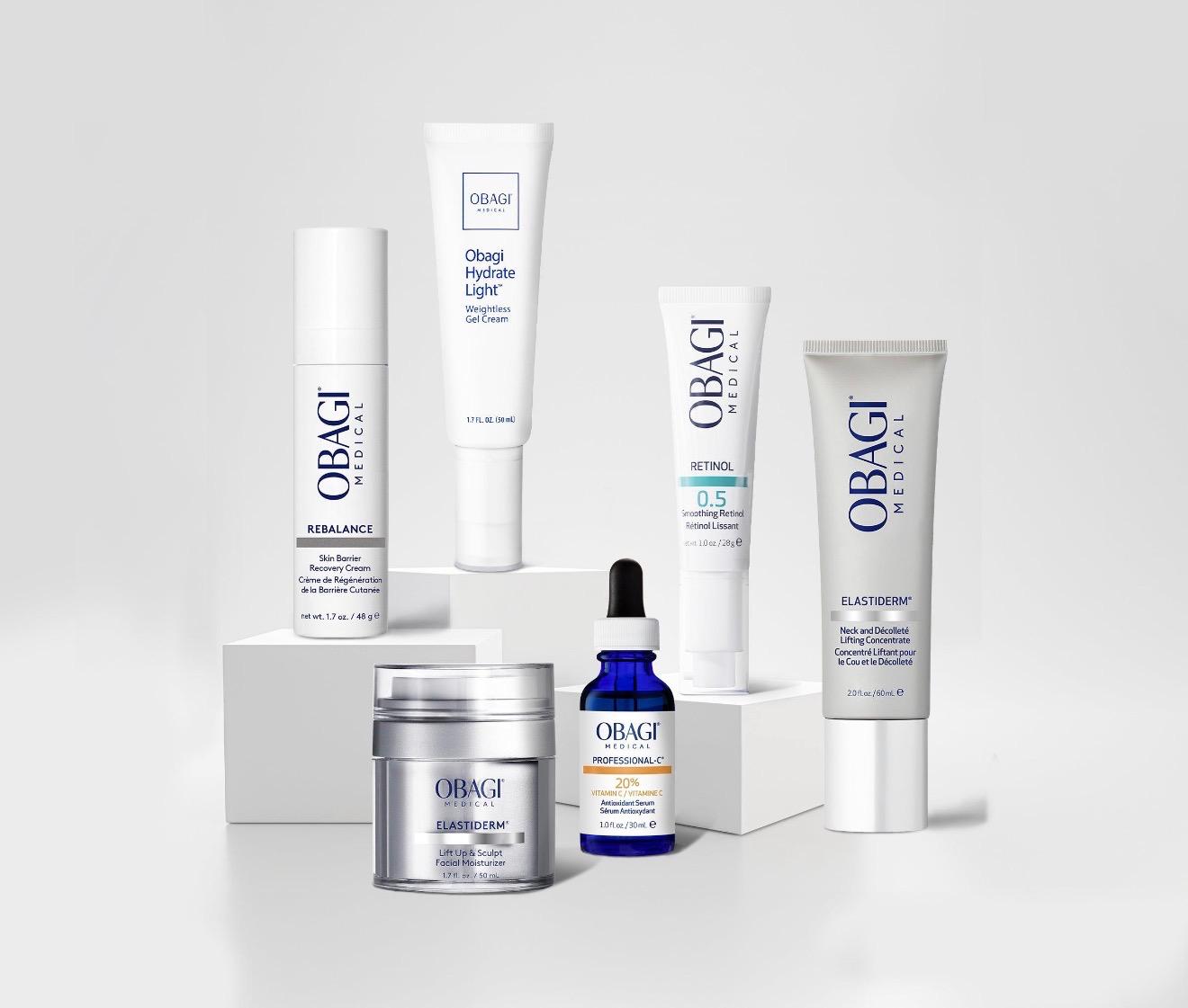 Obagi Medical professional products used at Rococo Body Face Beauty